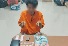 Polsek Mandau Amankan Paket Sabu dari Satu Tersangka