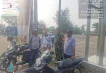 Babinsa Mandau Terus Sosialisasikan Nilai Pancasila