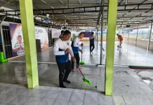 Lapas Bengkalis Gelar Aksi Bersih Sambut Hari Bhakti