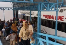 Arus Balik Bengkalis Masih Padat Hari Keenam Lebaran