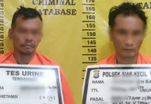 Pesta Sabu Digerebek, Dua Pria Diamankan