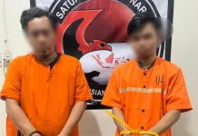 Dua Pria Mandau Terlibat Kasus Narkotika di Tangkap