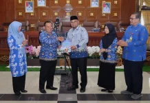 Pemkab Siak Hadiri Halalbihalal dan Launching Layanan Digital