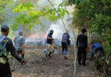 Warga Teluk Lancar Harapkan Bantuan Cepat Atasi Karhutla