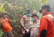 Kapolda Riau Tinjau Karhutla Kecamatan Bengkalis