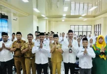 Bupati Asmar Buka Manasik Haji Calon Jemaah
