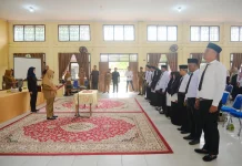 Bupati Siak Lantik PAW Bapekam Koto Gasib