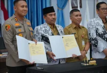 Polres Siak dan PGRI Teken MoU Pendampingan Guru