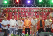 Kesbangpol Bengkalis Hadiri Perayaan Dewa Cap Thai Po