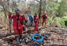 Karhutla Bengkalis Tuntas, Tim Mulai Tinggalkan Lokasi