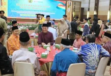 Wabup Meranti Hadiri Halal Bihalal FKMPR Riau