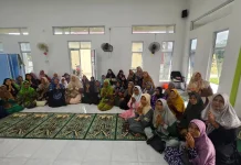 Halal Bihalal Muslimat NU Desa Tameran Perkuat Silaturahmi Antar Anggota