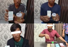 Berkat Laporan Warga Rupat, Empat Pelaku Sabu Ditangkap