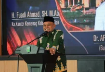 Wabup Siak Buka Sosialisasi EMIS GTK Madrasah