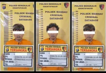 Tiga Pria Ditangkap, Sabu Disita Polisi