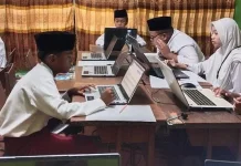 Tak Terhalang Jarak, Siswa MIN 1 Bengkalis Sungai Pakning Mulai TKA