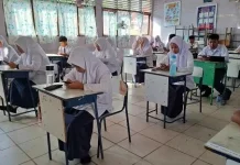 MTsN 1 Bengkalis Terapkan Ujian Madrasah Berbasis Android
