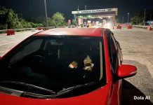 Mobil Pengguna Tol Permai Dilempari Batu, Kaca Mengalami Retak