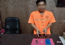 Pengedar Sabu Ditangkap di Patimura Bengkalis, Positif Narkoba