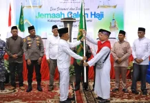 Doa Restu dan Adat Melayu Iringi Keberangkatan Jemaah Haji Meranti 2026