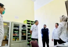 Wabup Meranti Sidak Kantor Camat dan Puskesmas Alai