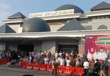 Pemkab Bengkalis Lepas Jamaah Haji Kloter 9 Embarkasi Batam