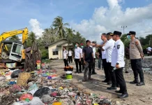 Wabup Meranti Tinjau TPA Gogok Perkuat Pengelolaan Sampah