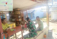 Sosialisasi Pancasila oleh Babinsa Upaya Perkuat Wawasan Kebangsaan Warga