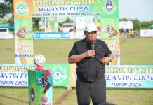 Syamsurizal Buka Turnamen Sepak Bola Belantik Cup III