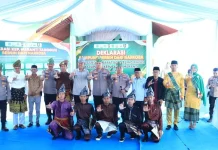 Wakapolda Riau Resmikan Kampung Tangguh Anti Narkoba di Meranti