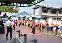 Ratusan WBP Lapas Bengkalis Ikuti Senam Pagi, Suasana Penuh Semangat