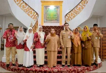Bupati Kasmarni Dukung IGTKI Bengkalis Ikuti Praporseni Riau