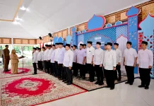 Bupati Kukuhkan Pengurus Masjid Agung Istiqomah Bengkalis
