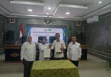 Kejari–Disdagperin Bengkalis Teken MoU, Aset Daerah Tetap Terjaga