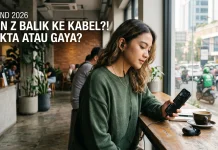 Tren Earphone Kabel Kembali Diminati Kalangan Gen Z