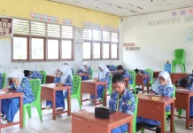 MTsN 4 Bengkalis Gelar Ujian Madrasah, 147 Siswa Ikuti Ujian Penentu Kelulusan