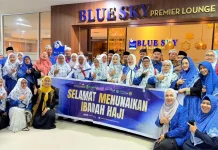 Arminareka Lepas Gelombang Kedua Jamaah Haji Khusus dari Pekanbaru