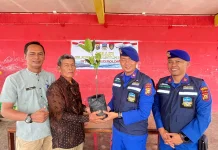 Program JALUR Polda Riau Serbu Pesisir, Warga Guntung Terharu