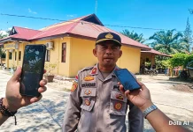 Polda Riau Bangun Dua Jembatan Merah Putih Presisi di Kecamatan Bantan