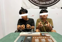 Digerebek di Mandau, Dua Pengedar Simpan 12 Paket Sabu