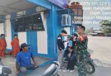 Komunikasi Sosial Babinsa Mandau  Kepada Masyarakat Gajah Sakti