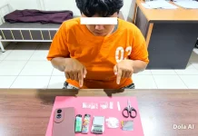 IRT Sungai Pakning Diciduk, Sabu dan Timbangan Disita