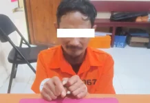Digerebek Dini Hari, Pengguna Sabu di Sungai Linau Diciduk