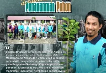 MIN 1 Bengkalis Tanam Pohon Wujudkan Madrasah Hijau