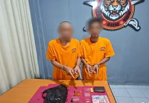 Digerebek di Kebun Karet, Dua Pengedar Sabu Diciduk Polisi