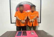 Jaringan Sabu Bengkalis, Dua Pria Diciduk Polisi