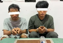Call Center 110 Bongkar Pesta Sabu di Bathin Solapan, 2 Diciduk