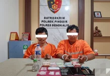 Digerebek di Kebun Sawit, Dua Pria Simpan Sabu 15 Gram di Pinggir
