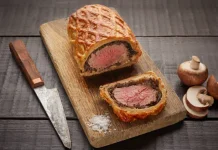 Beef Wellington Homemade dengan Saus Jamur Creamy Nikmat