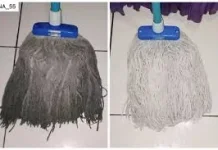 Cara Membersihkan Kain Pel agar Putih Kembali